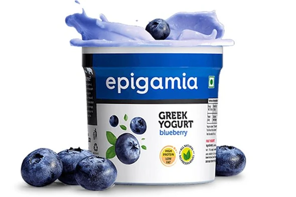Greek Yogurt, Blueberry - 90 gm