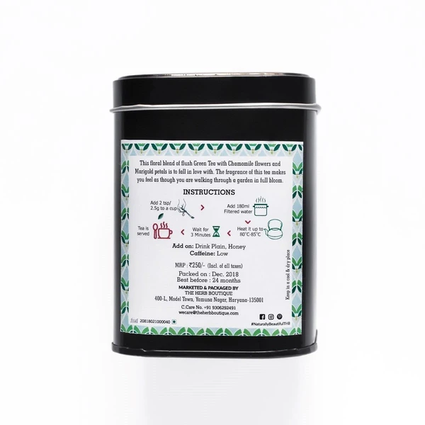 Chamomile Garden Tea Box
