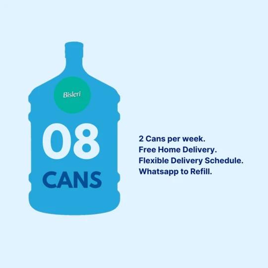 Subscription: Bisleri - 20L Water Cans