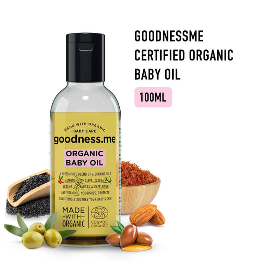 BABY MASSAGE & HAIR OIL | SUPER BLEND OF 6 ORGANIC OILS, 100ML