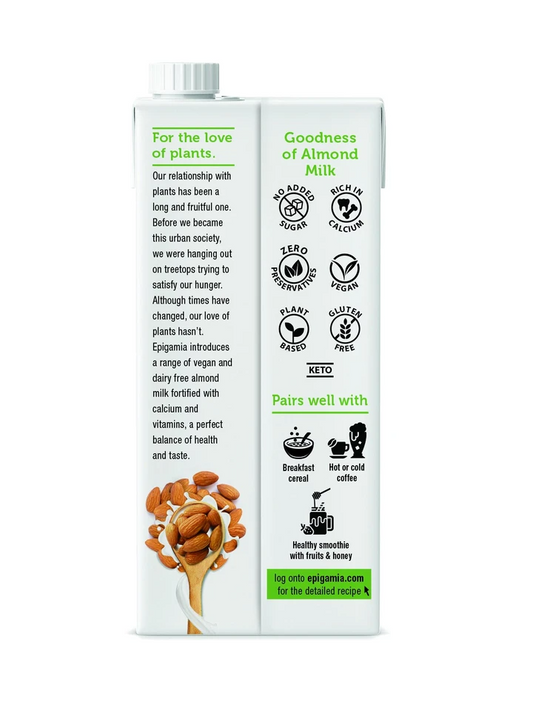 Almond Milk, Unsweetened - 1 Ltr