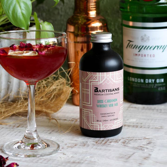 Rose Cardamom Whiskey Sour Mix