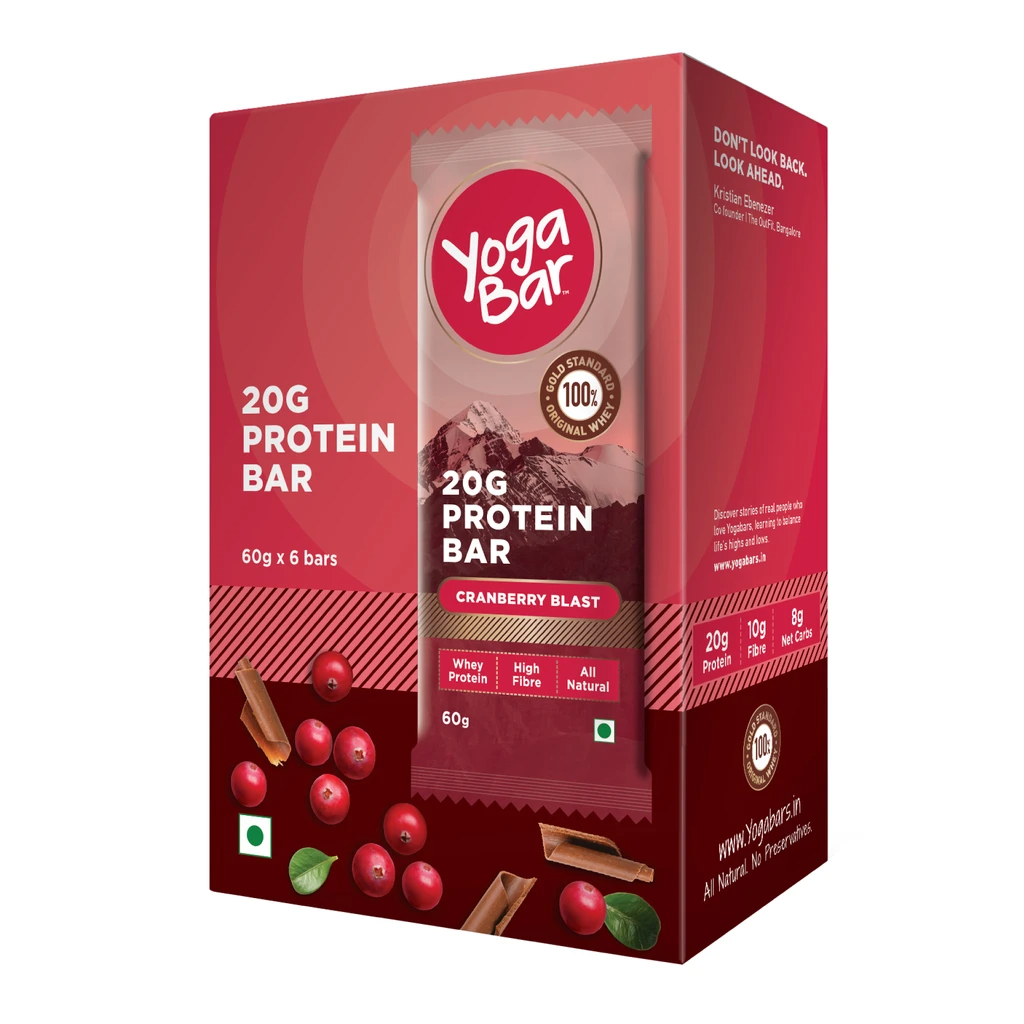Cranberries Blast Protein Bars