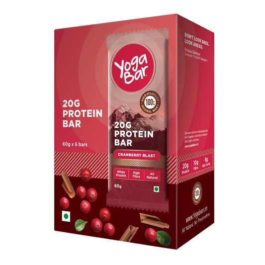 Cranberries Blast Protein Bars