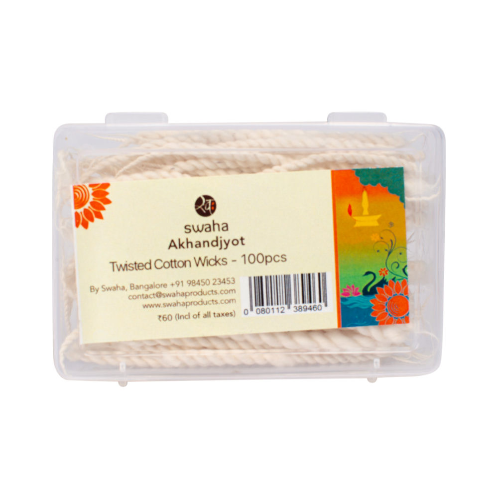Akhandjyot Cotton Long wicks